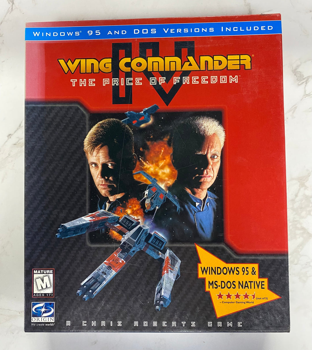 Wing Commander IV: The Price of Freedom PC CD-ROM PC71026