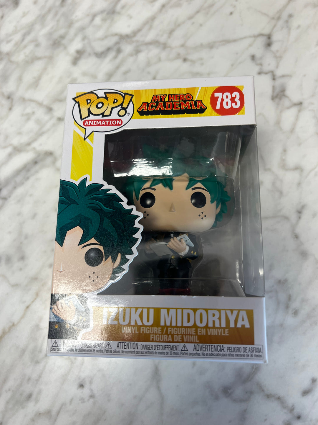 My Hero Academia Izuku Midoriya Funko Pop! in School Uniform with Books #783 POP71524