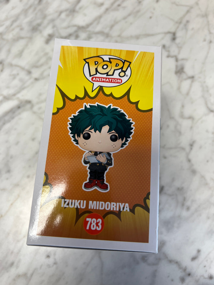 My Hero Academia Izuku Midoriya Funko Pop! in School Uniform with Books #783 POP71524