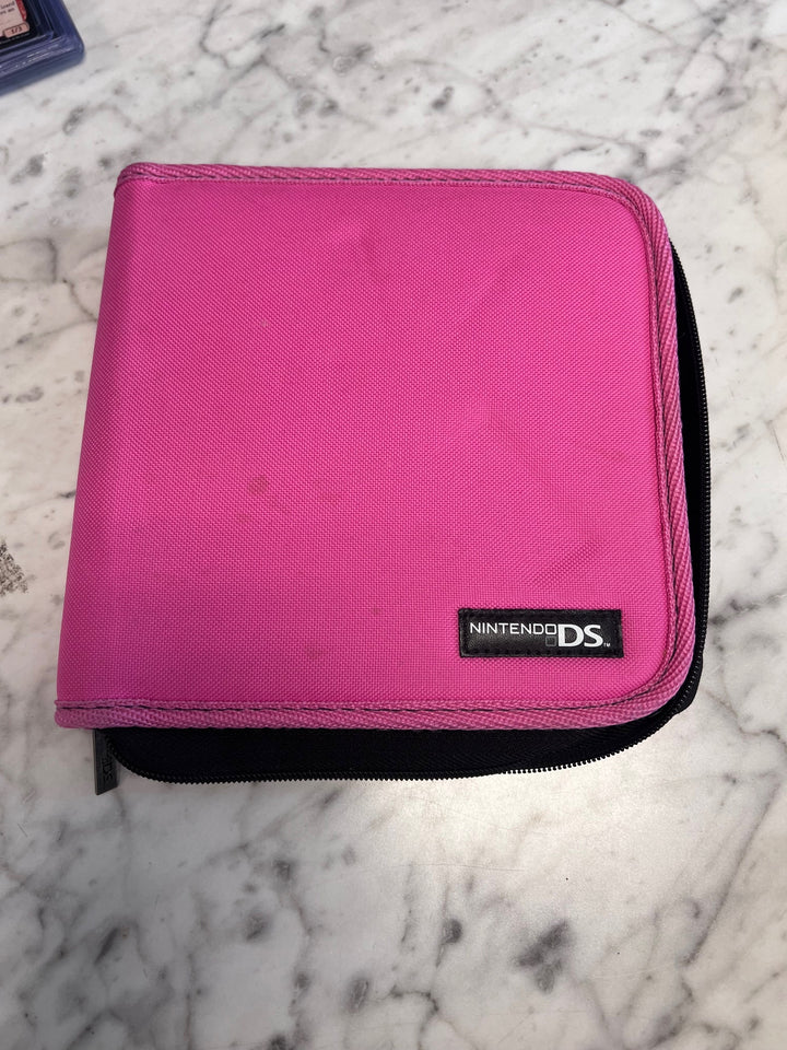 Nintendo DS Soft Carry Case Pink Worn/Needs Cleaning! UA101425
