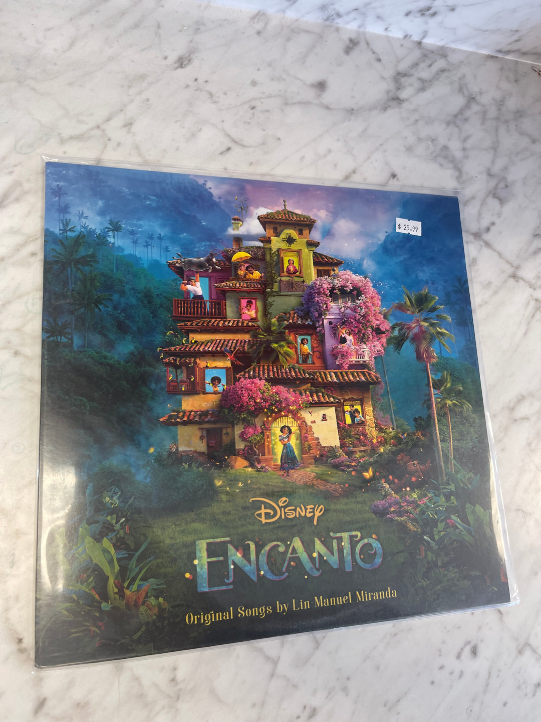 Encanto Official Soundtrack - Disney and Lin Manuel Miranda (NM) Condition Vinyl Record UR91125