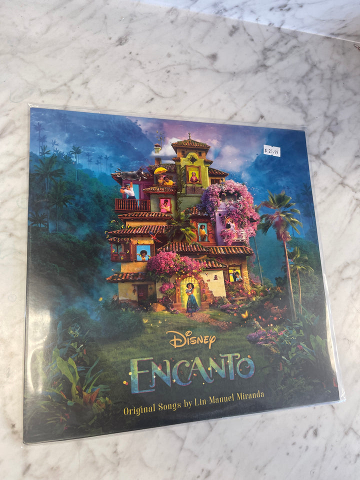 Encanto Official Soundtrack - Disney and Lin Manuel Miranda (NM) Condition Vinyl Record UR91125