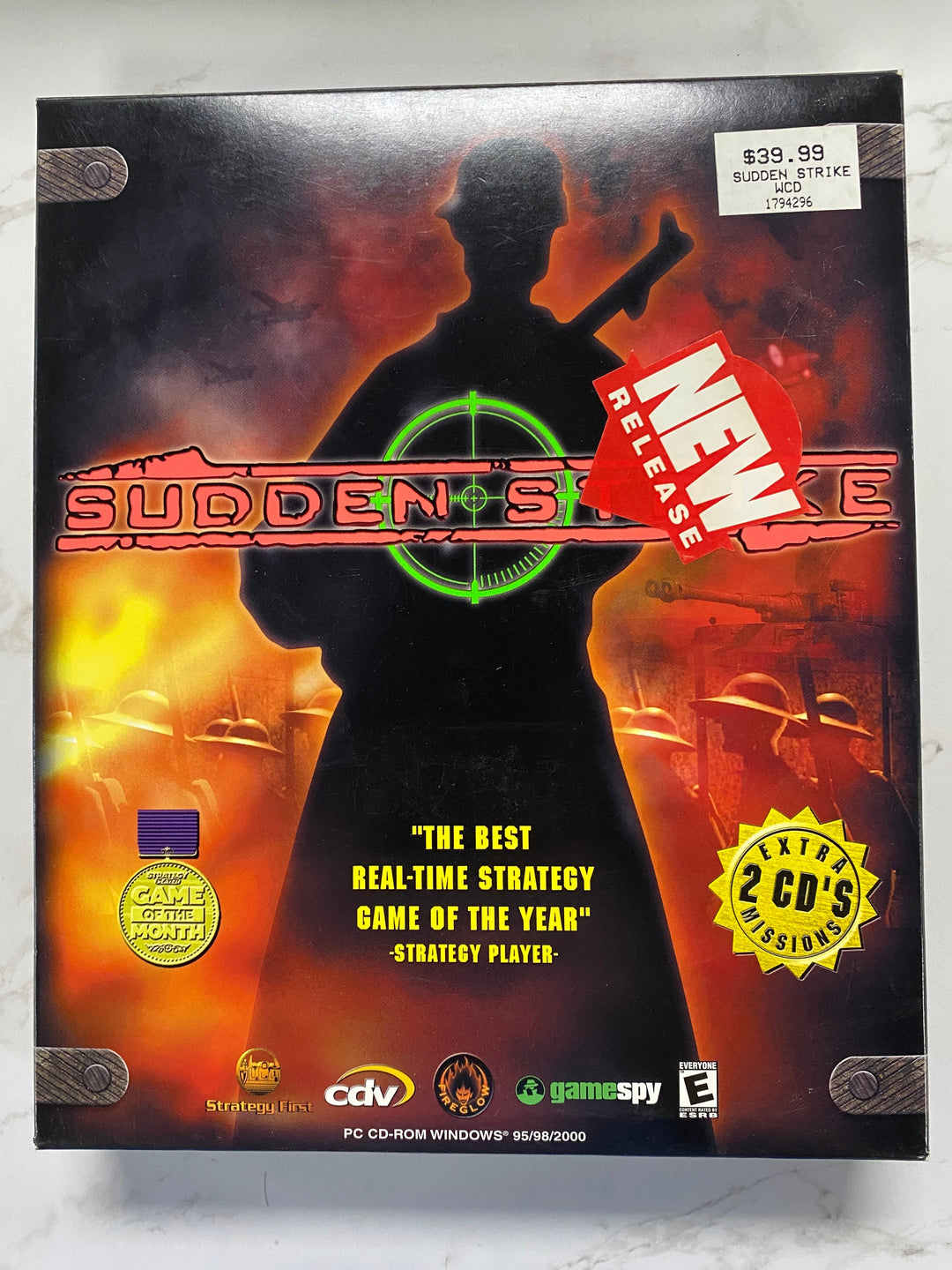 Sudden Strike PC CD-ROM PC71026