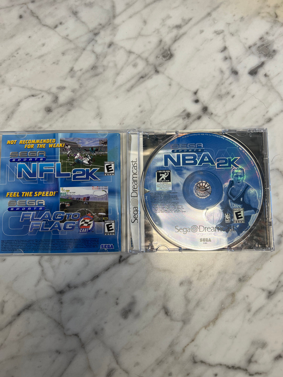 NBA 2K for Sega Dreamcast DU92724