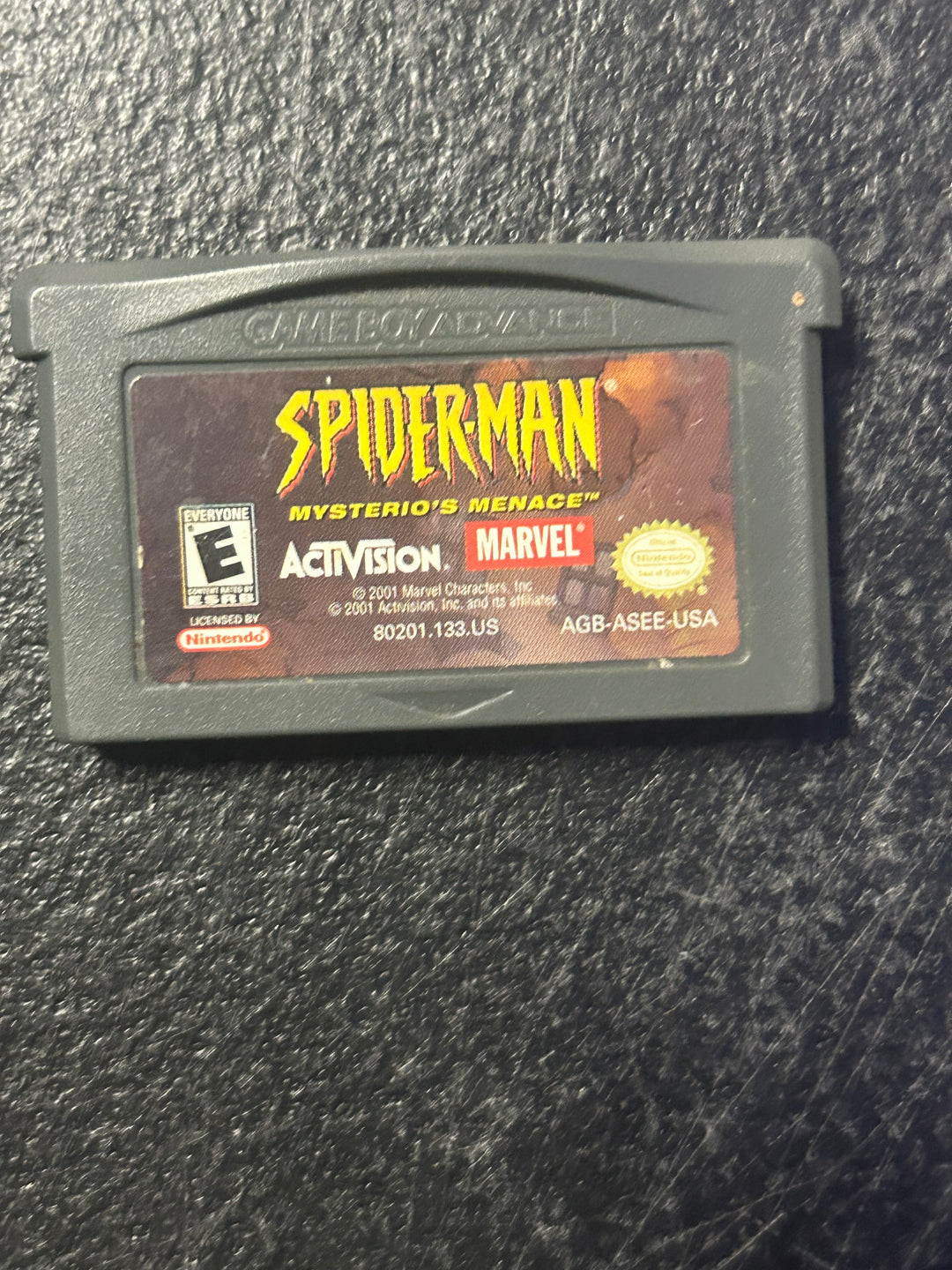Spider-Man: Mysterio's Menace - Game Boy Advance GBA NI2426