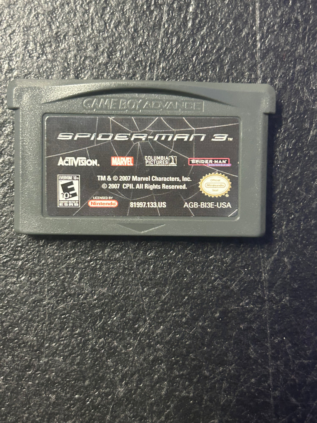 Spider-Man 3 - Game Boy Advance GBA NI2426
