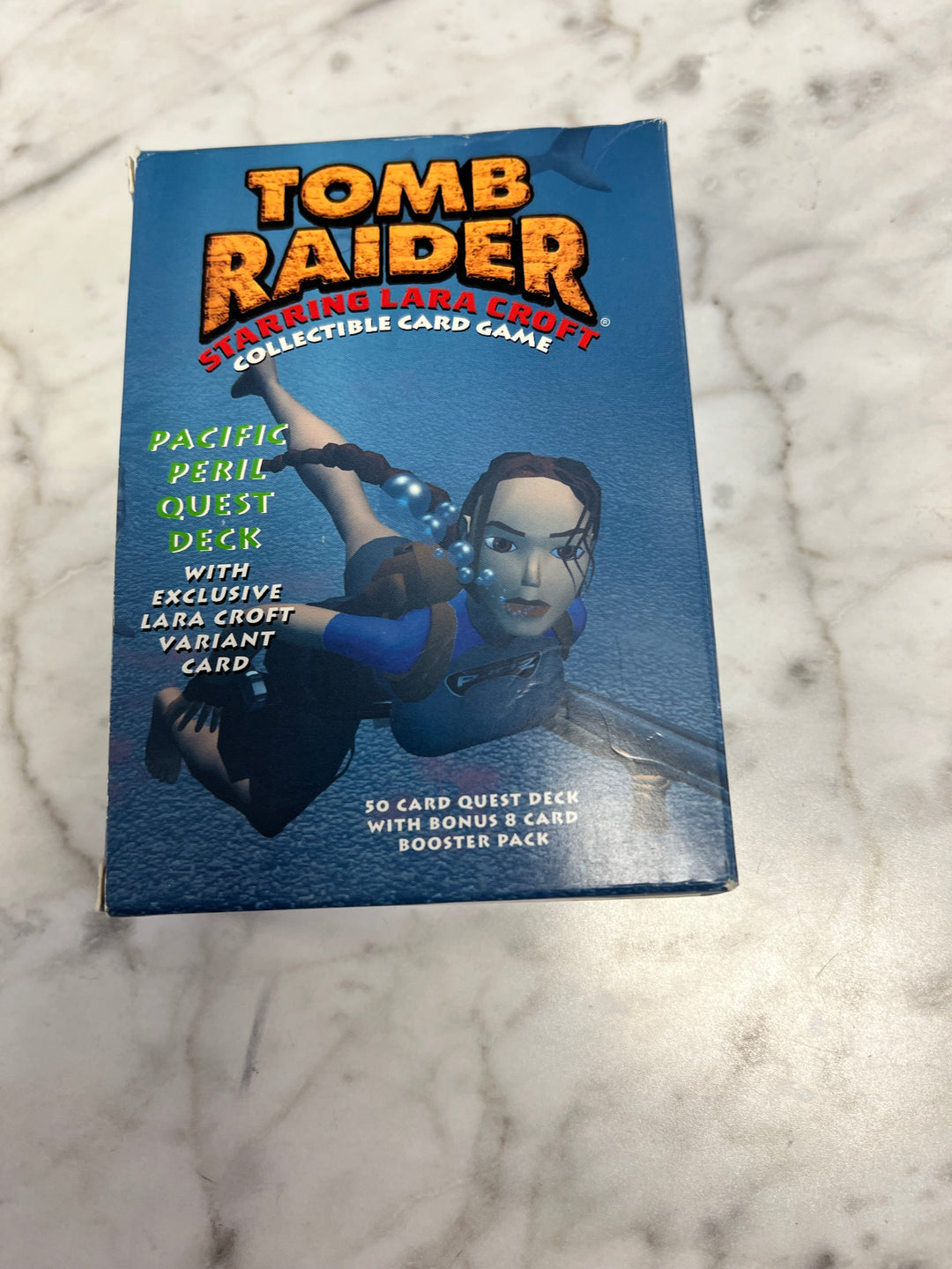 Tomb Raider Starring Lara Croft Collectible Card Game Pacific Peril Quest Deck T1125