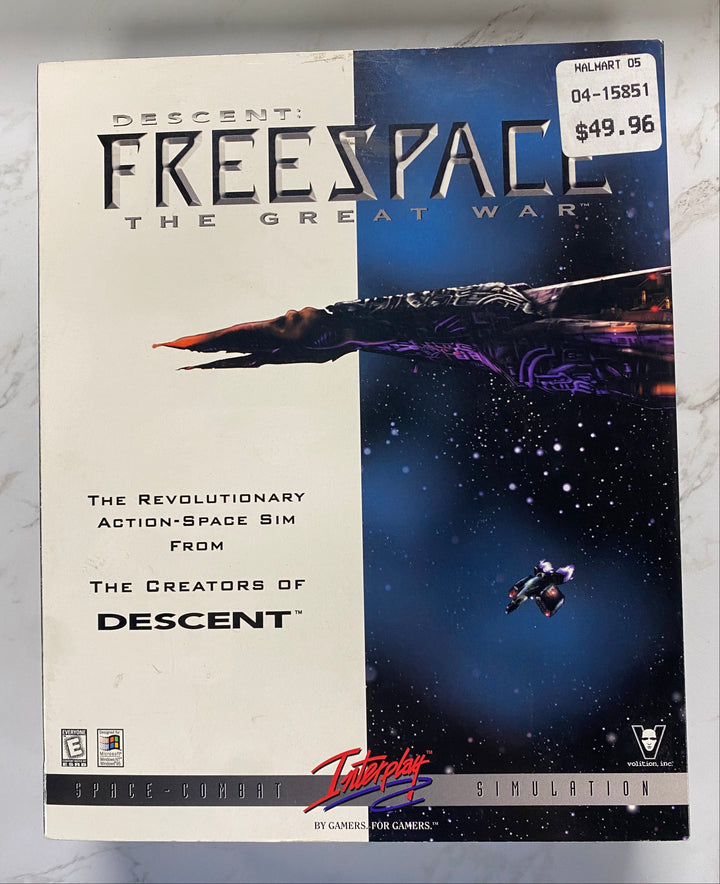 Descent: FreeSpace: The Great War PC CD-ROM PC71026