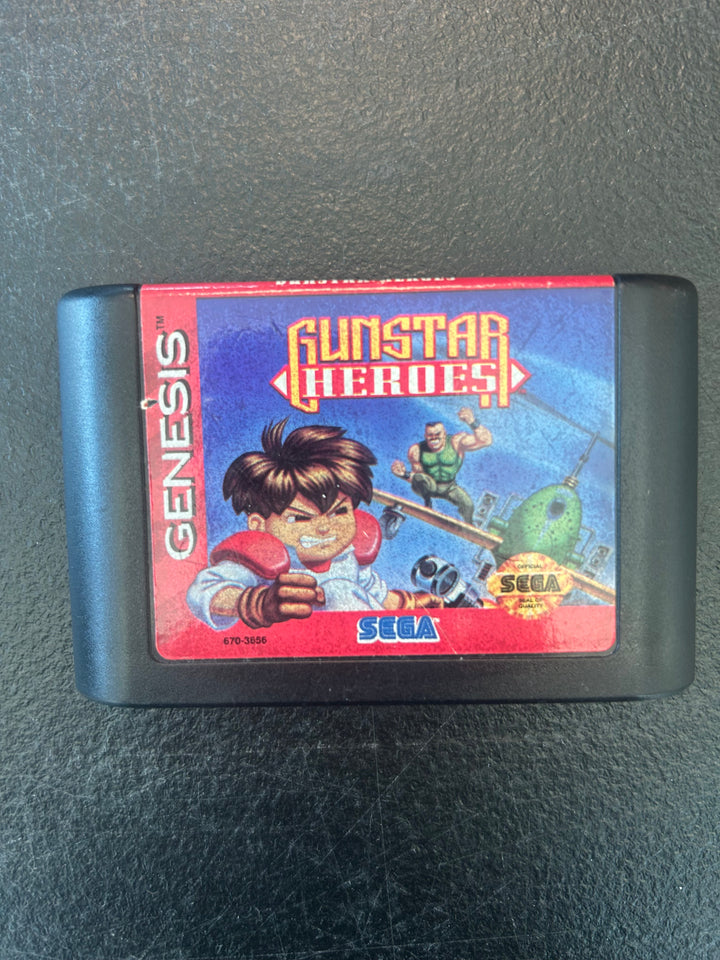 Gunstar Heroes - Sega Genesis