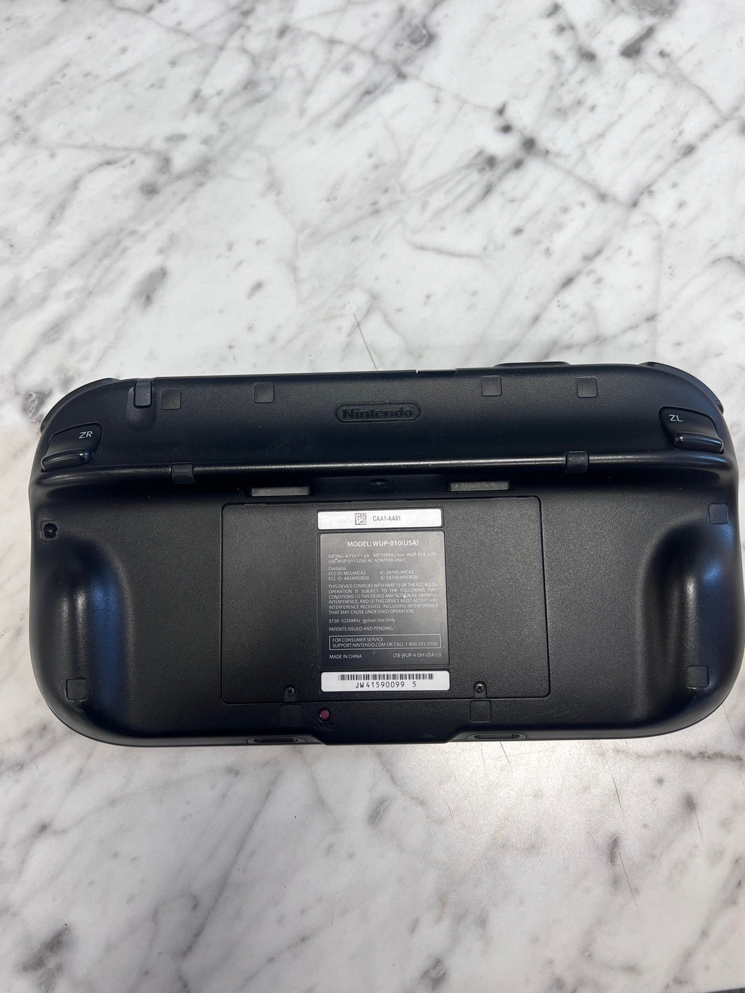 Nintendo Wii U Tablet Only (Black, tested, working) UA101425