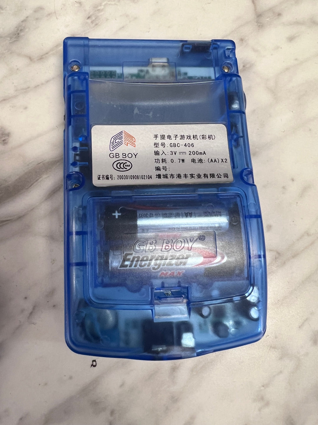 GB Boy Colour by Kongfeng / Kong Feng — Backlight Gameboy Color UA101425