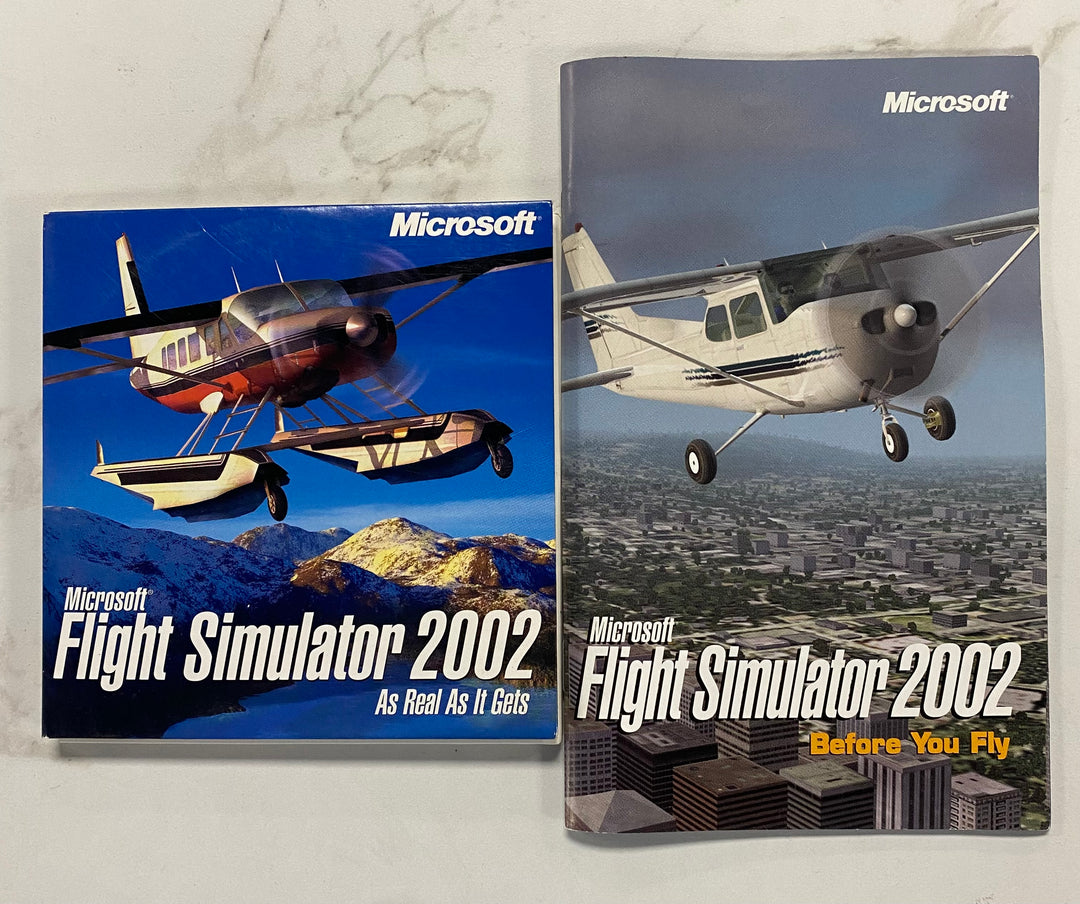 Microsoft Flight Simulator 2002 PC CD-ROM PC71026