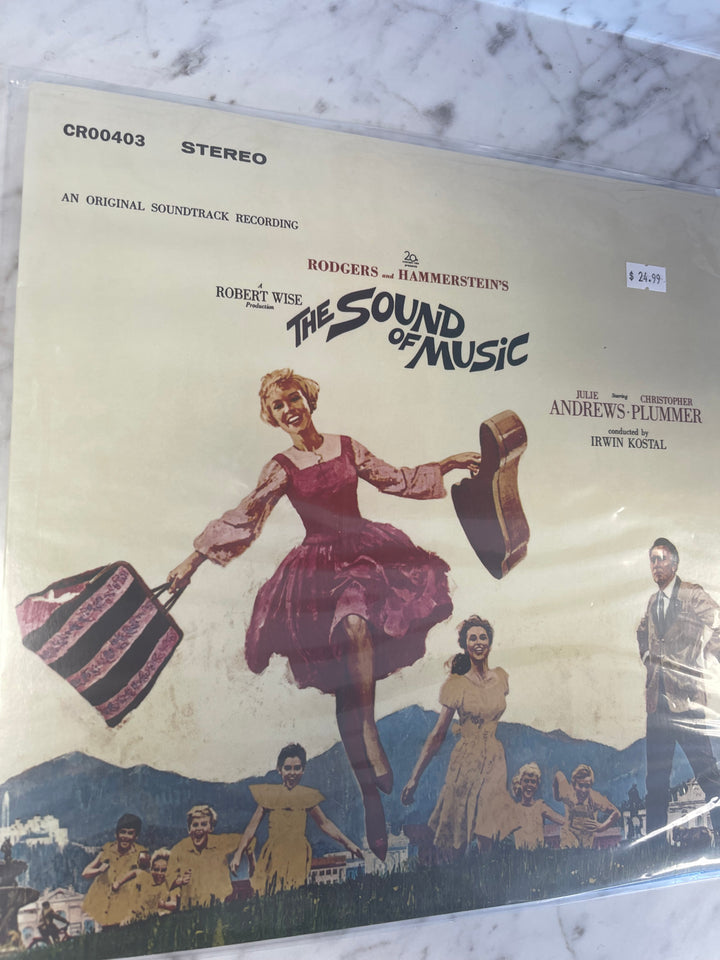 The Sound Of Music Original Soundtrack - Rodgers And Hammerstein (NM) Condition Vinyl Record  VR22225