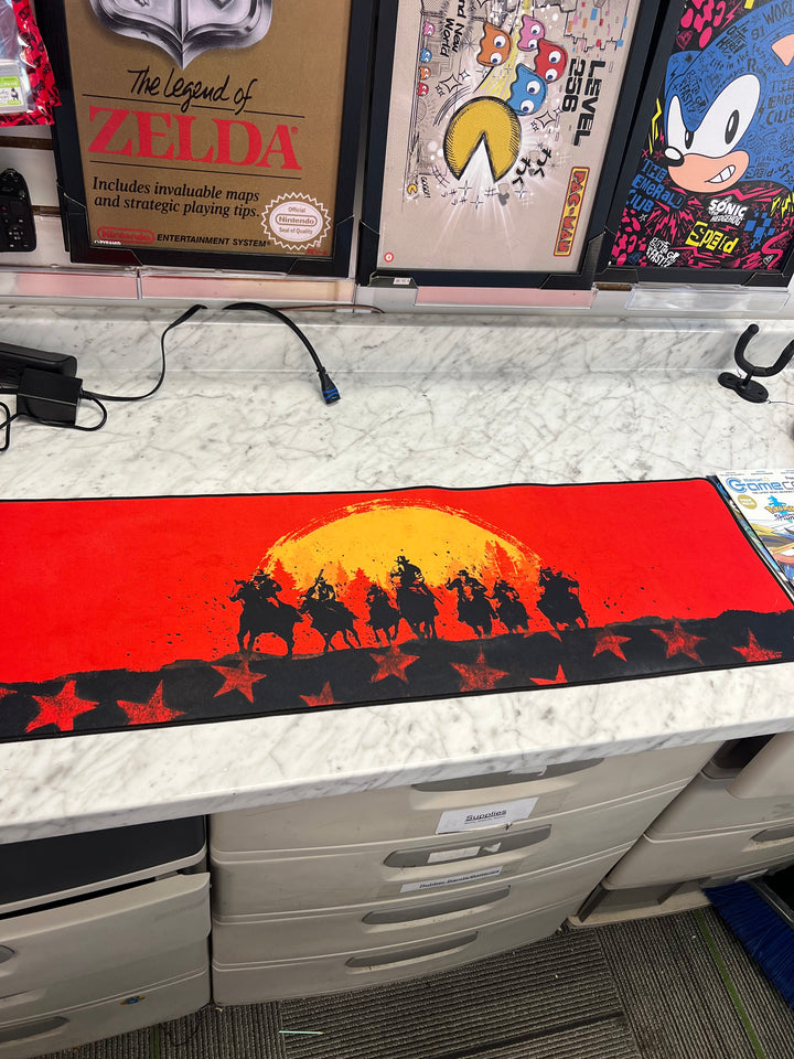 Red Dead Redemption II Outlaws Extra Long Mouse Pad Playmat T1125