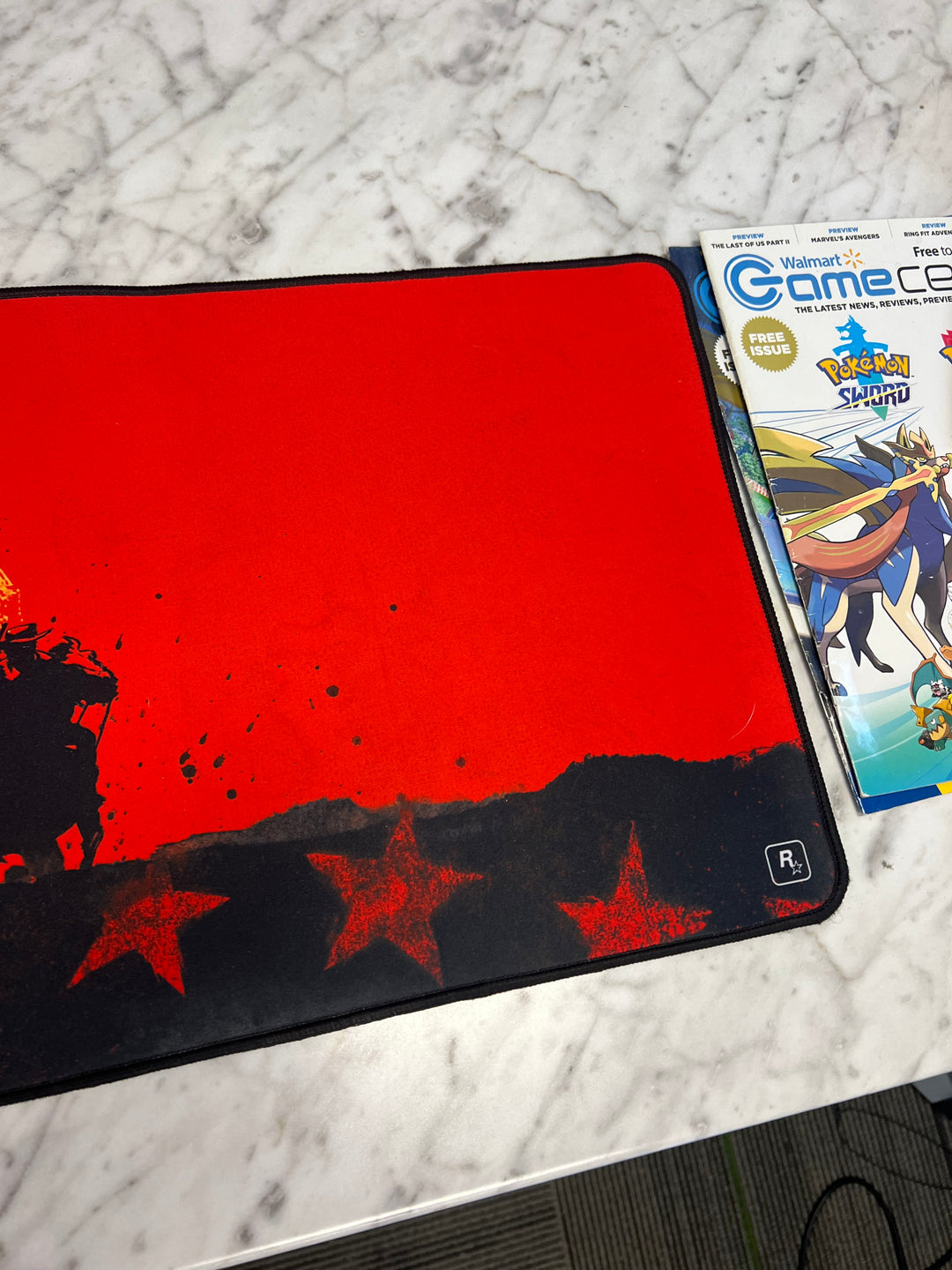 Red Dead Redemption II Outlaws Extra Long Mouse Pad Playmat T1125