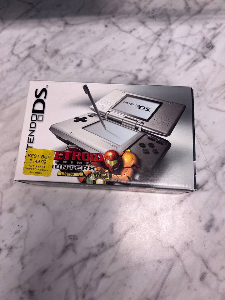 Nintendo DS Console BOX ONLY NO SYSTEM w/ Metroid Prime Hunters First Hunt UA101425
