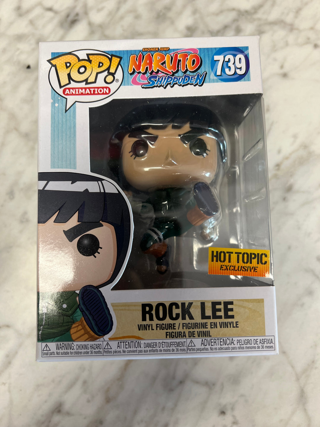 Funko POP! Naruto ROCK LEE #739 Hot Topic Exclusive POP71524