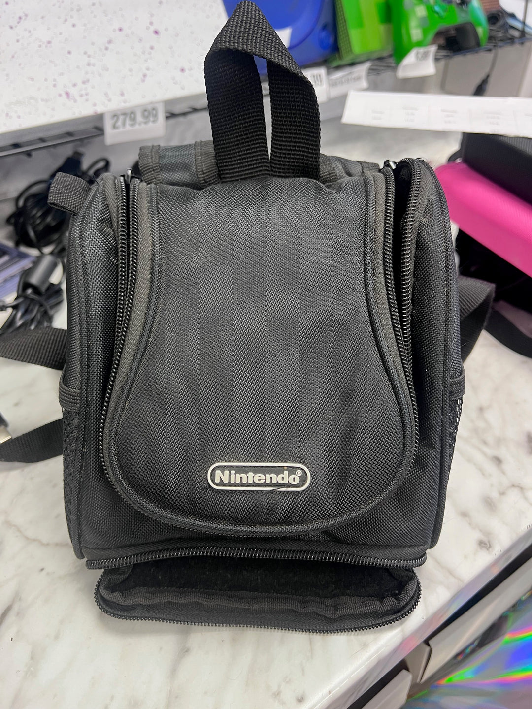 Official Nintendo Gameboy(?) Soft Carry Case Black UA101425