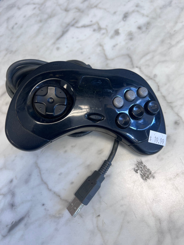 Wired USB Sega Saturn Controller for PC MK-80116 UA101425
