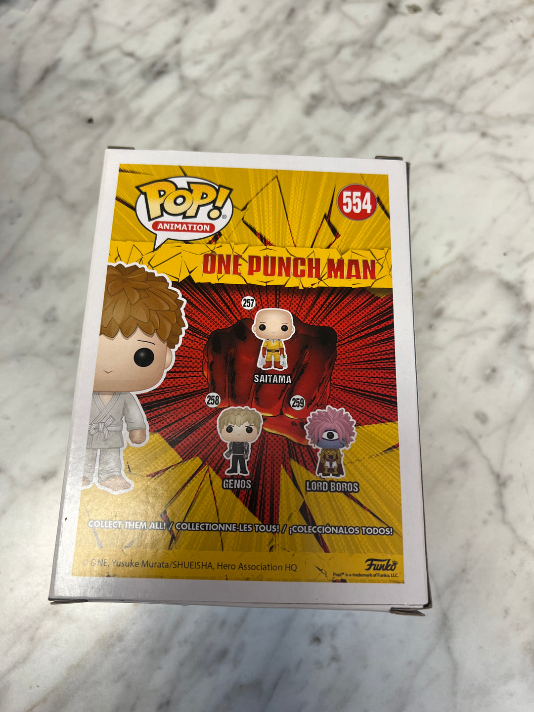 Funko Pop! One Punch Man Saitama At Martial Arts Tournament #554 Hot T –  Core Gaming