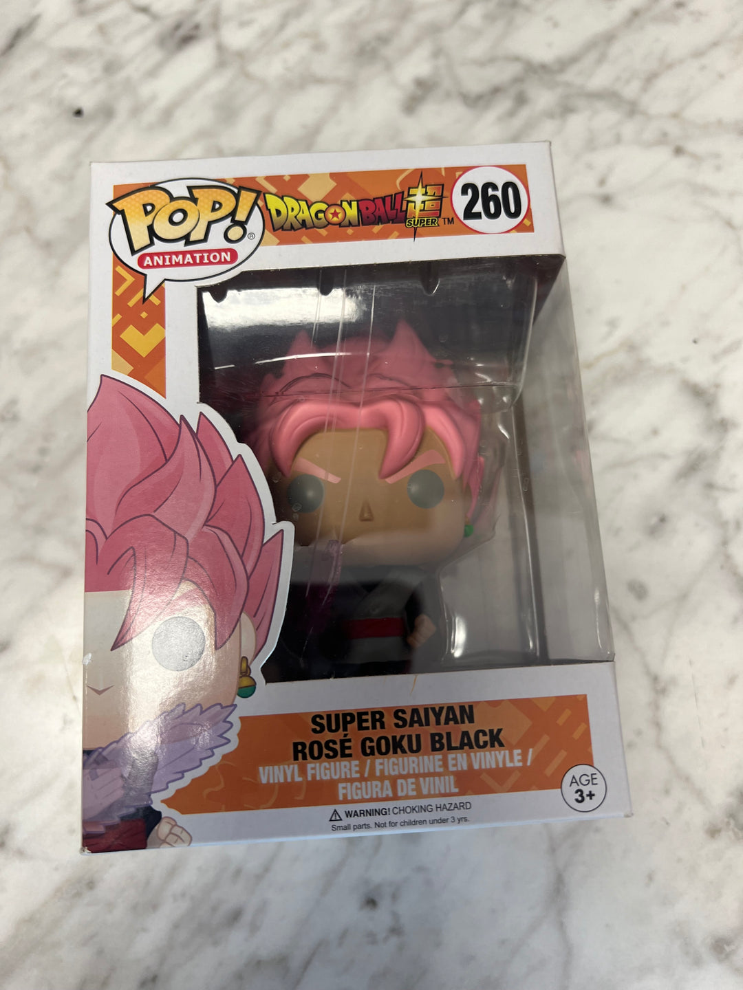 Funko Pop! Vinyl: Dragon Ball Z - Super Saiyan Rose Goku Black #260 - Hot Topic POP71524