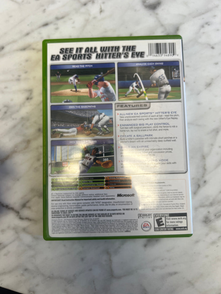 MVP Baseball 2005 for Original Xbox in case Tested and Working DU92724