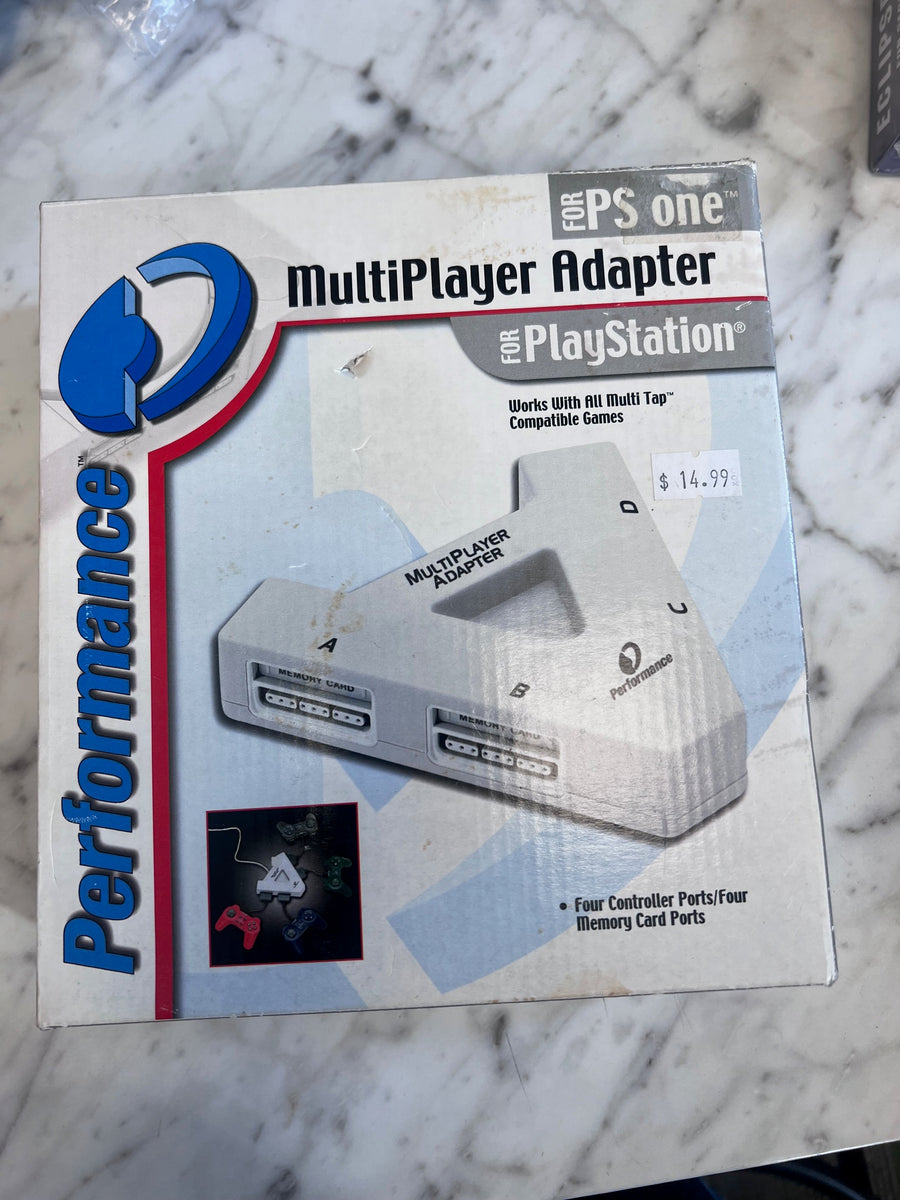 Psp Multi Tap PS1 Multiplayer Multi Tap Adapter for Playstation 1 Performance in box ...