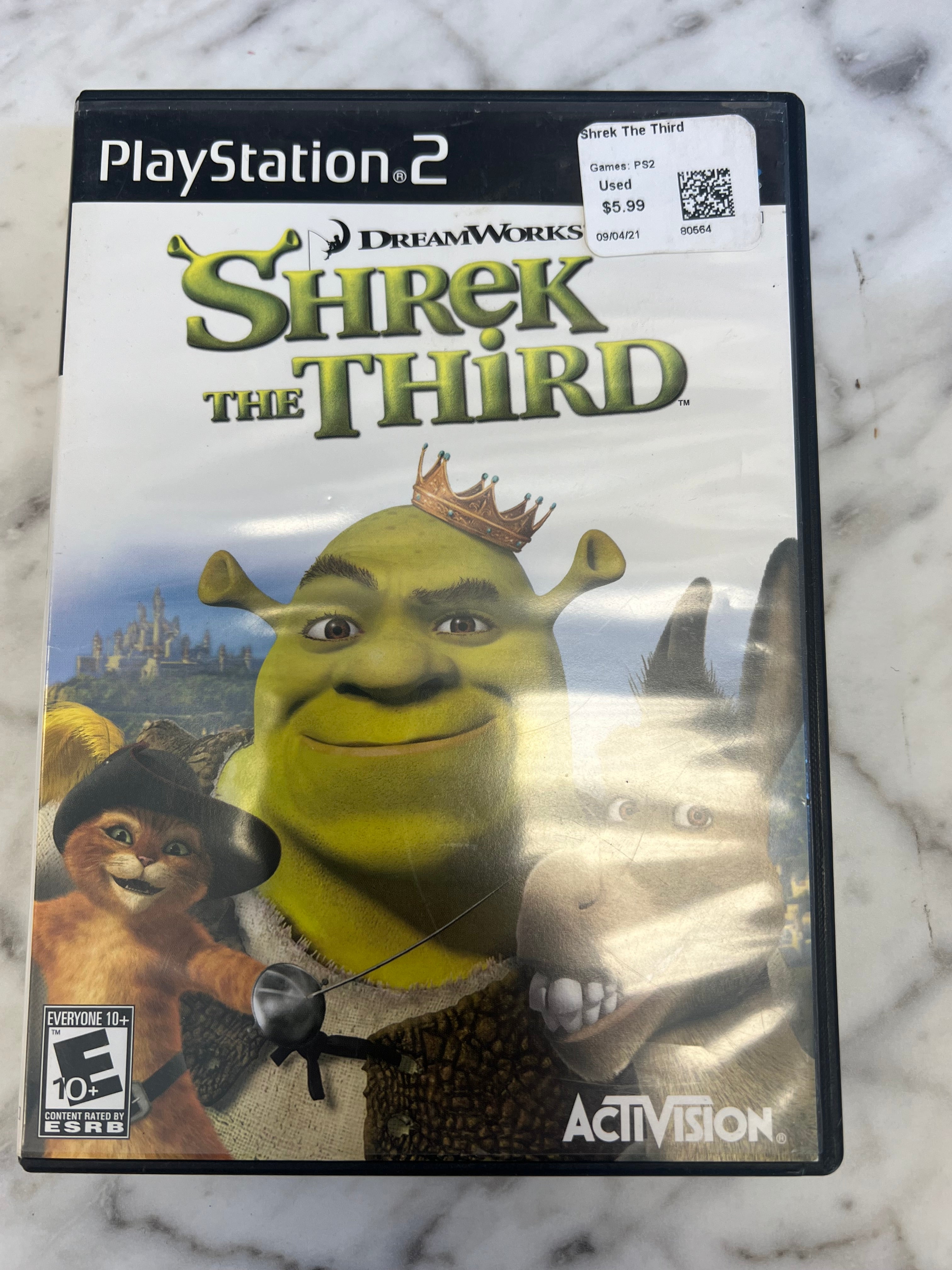 Shrek Controller Shrek the Third - PS2 E1225 – Core Gaming