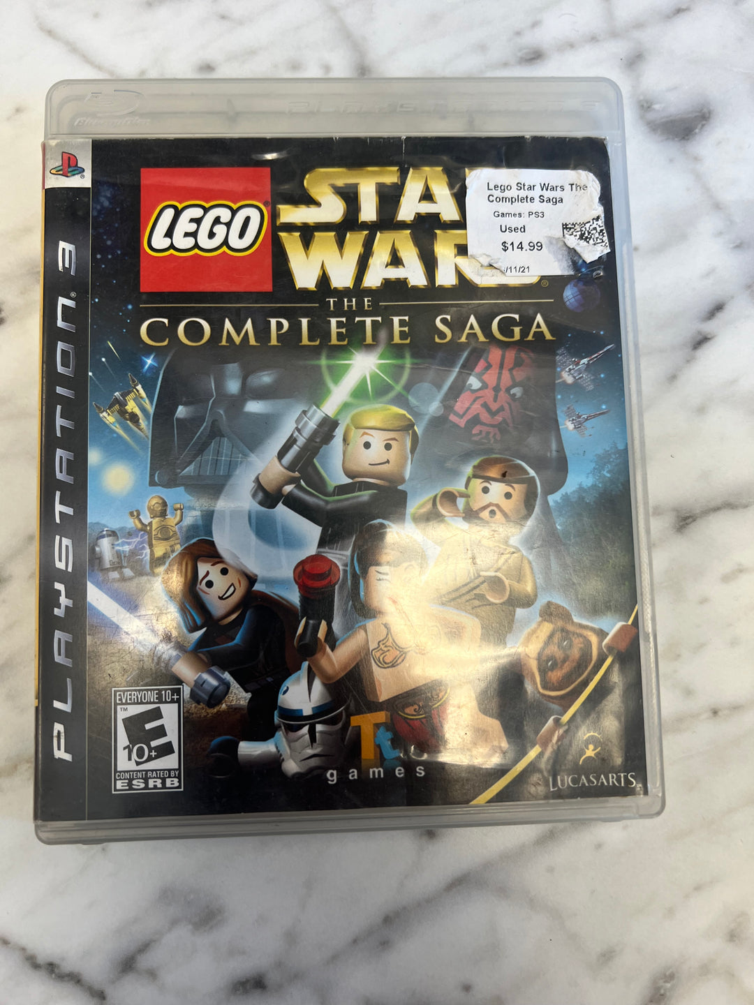 Lego Star Wars the Complete Saga for PS3 Playstation 3 in case Tested and Working UD102824