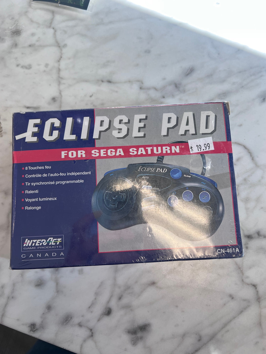 Interact Eclipse Pad for Sega Saturn Sealed New NA101425