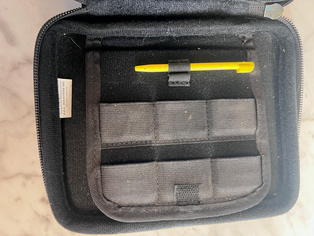 Nintendo 3DS Soft Carry Case Official Blue (needs cleaning) UA101425