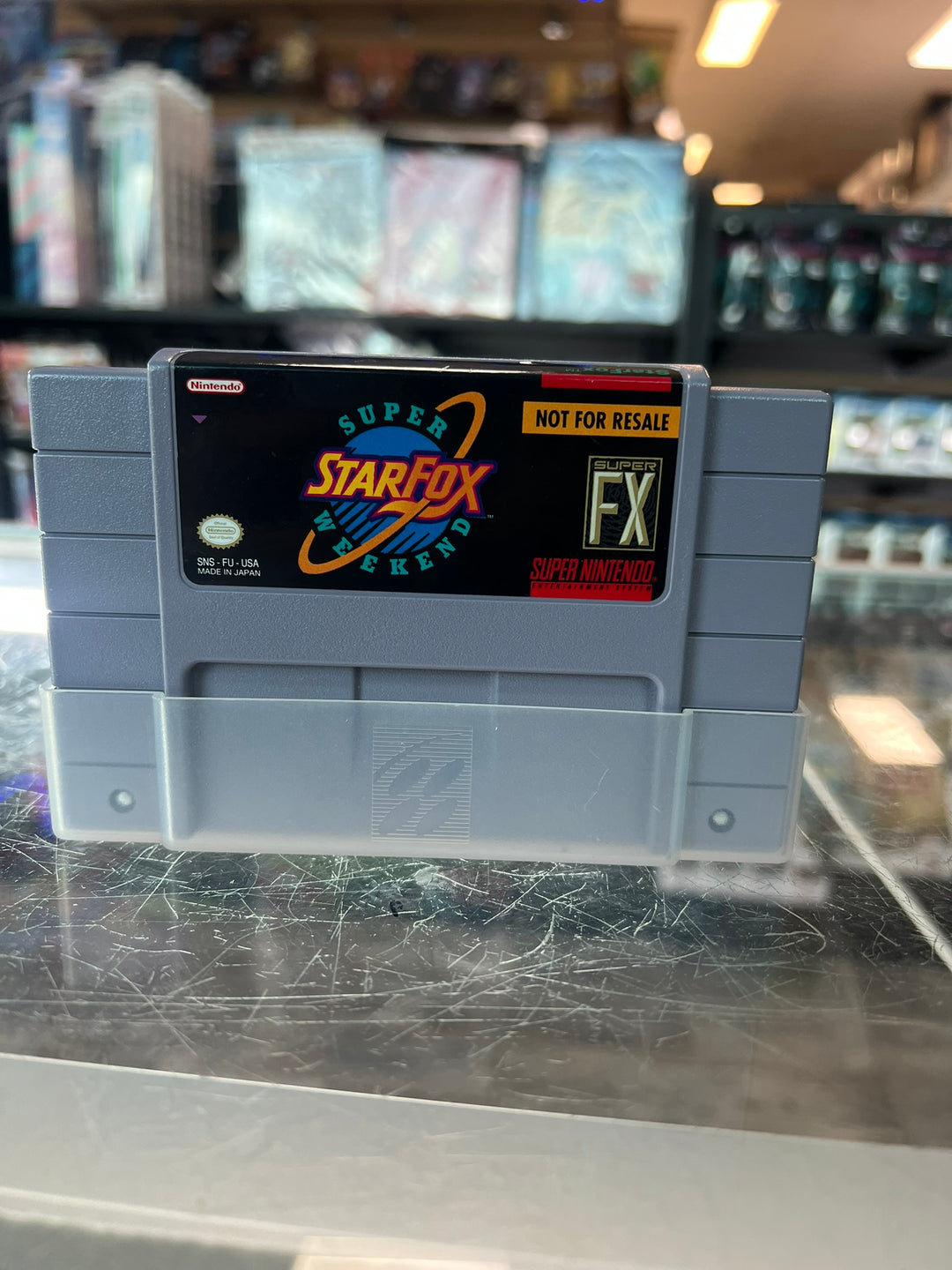 RARE Star Fox Competition Cart for Super Nintendo SNES