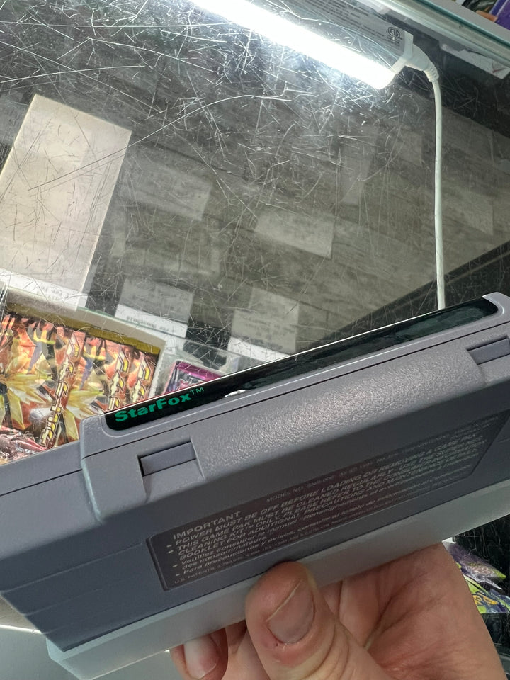 RARE Star Fox Competition Cart for Super Nintendo SNES