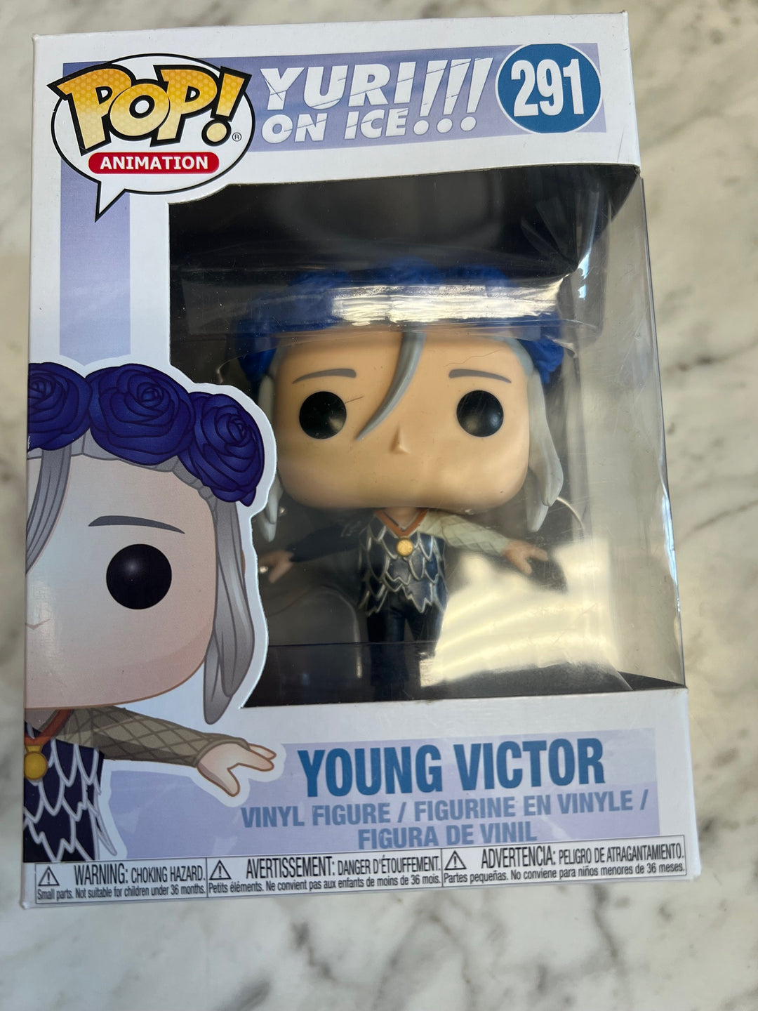 Funko Pop! Young Victor #291 Yuri On Ice!!! Beat Up Box   FP72325