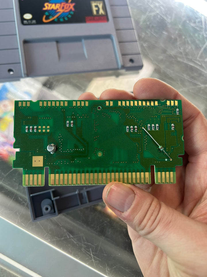 RARE Star Fox Competition Cart for Super Nintendo SNES