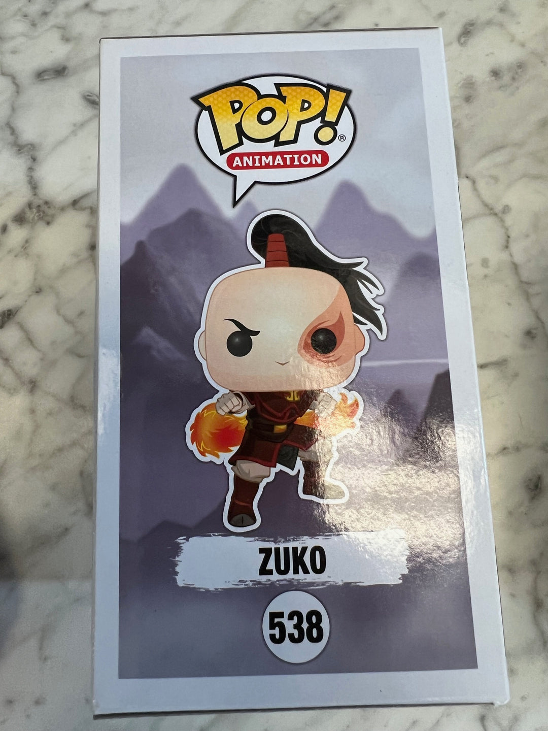 Funko Pop! Zuko #538 CHASE Avatar the Last Airbender   FP72325