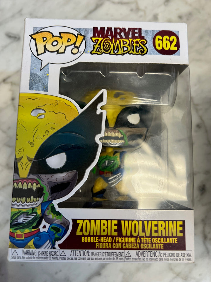 Funko Pop! Zombie Wolverine #662 Marvel Zombies   FP72325