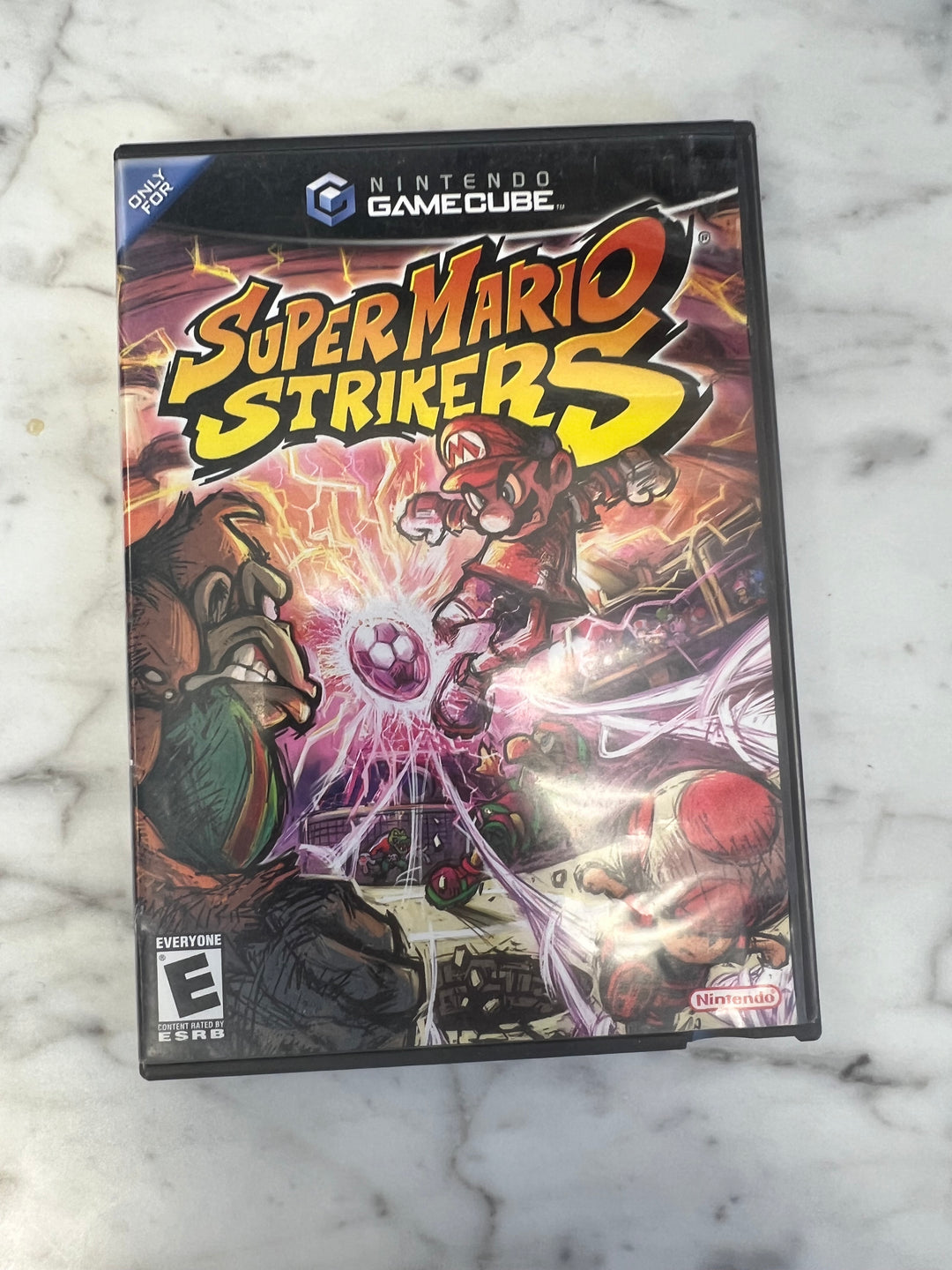 Super Mario Strikers Nintendo Gamecube Case only no game CO71624