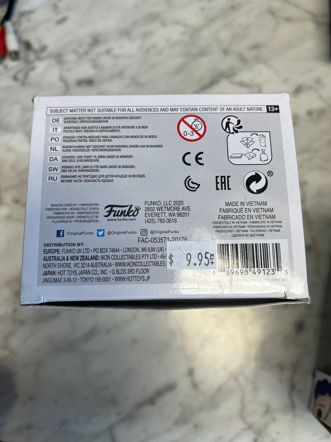 Funko Pop! Zombie Wolverine #662 Marvel Zombies   FP72325