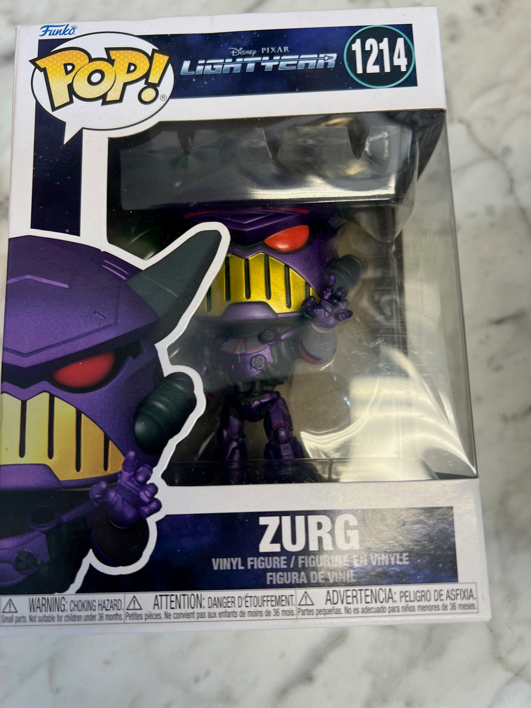 Funko Pop! Zurg #1214 Disney Pixar Lightyear   FP72325