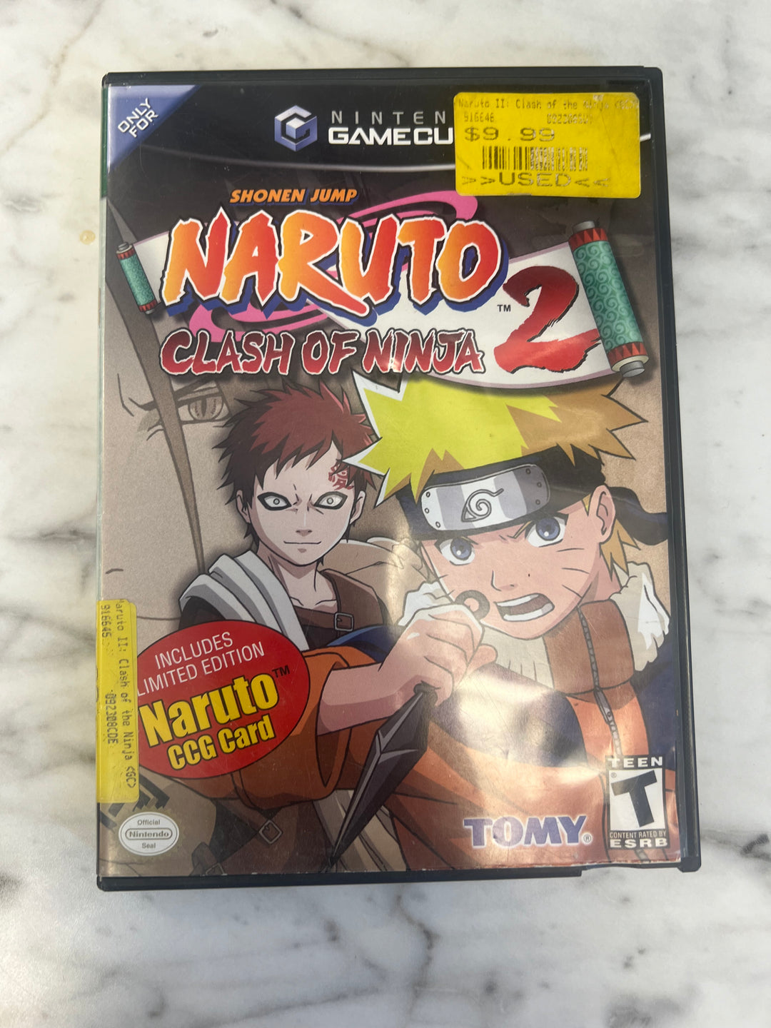 Naruto Clash of Ninja 2 Nintendo Gamecube Case Only No Game CO71624