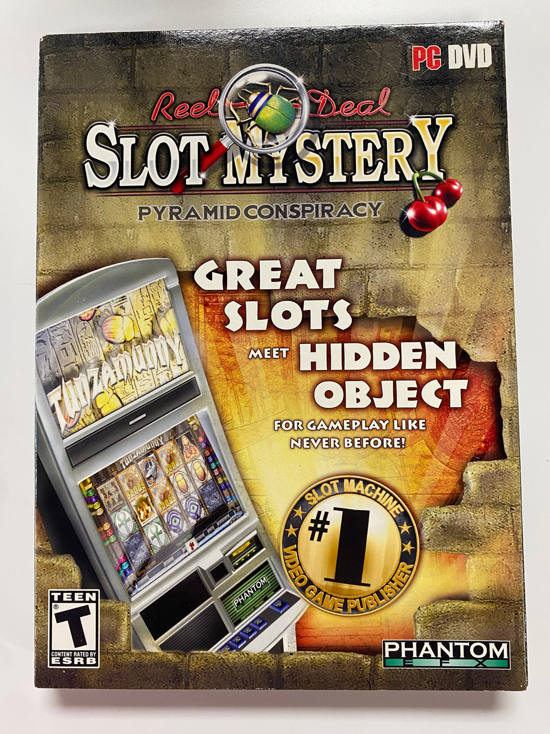 Reel Deal Slot Mystery Pyramid Conspiracy - PC CD ROM PC71626