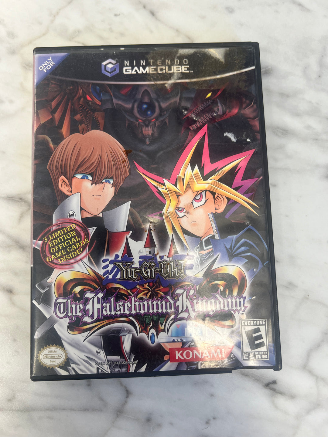 Yu-Gi-Oh! The Falsebound Kingdom Nintendo Gamecube Case Only No Game CO71624