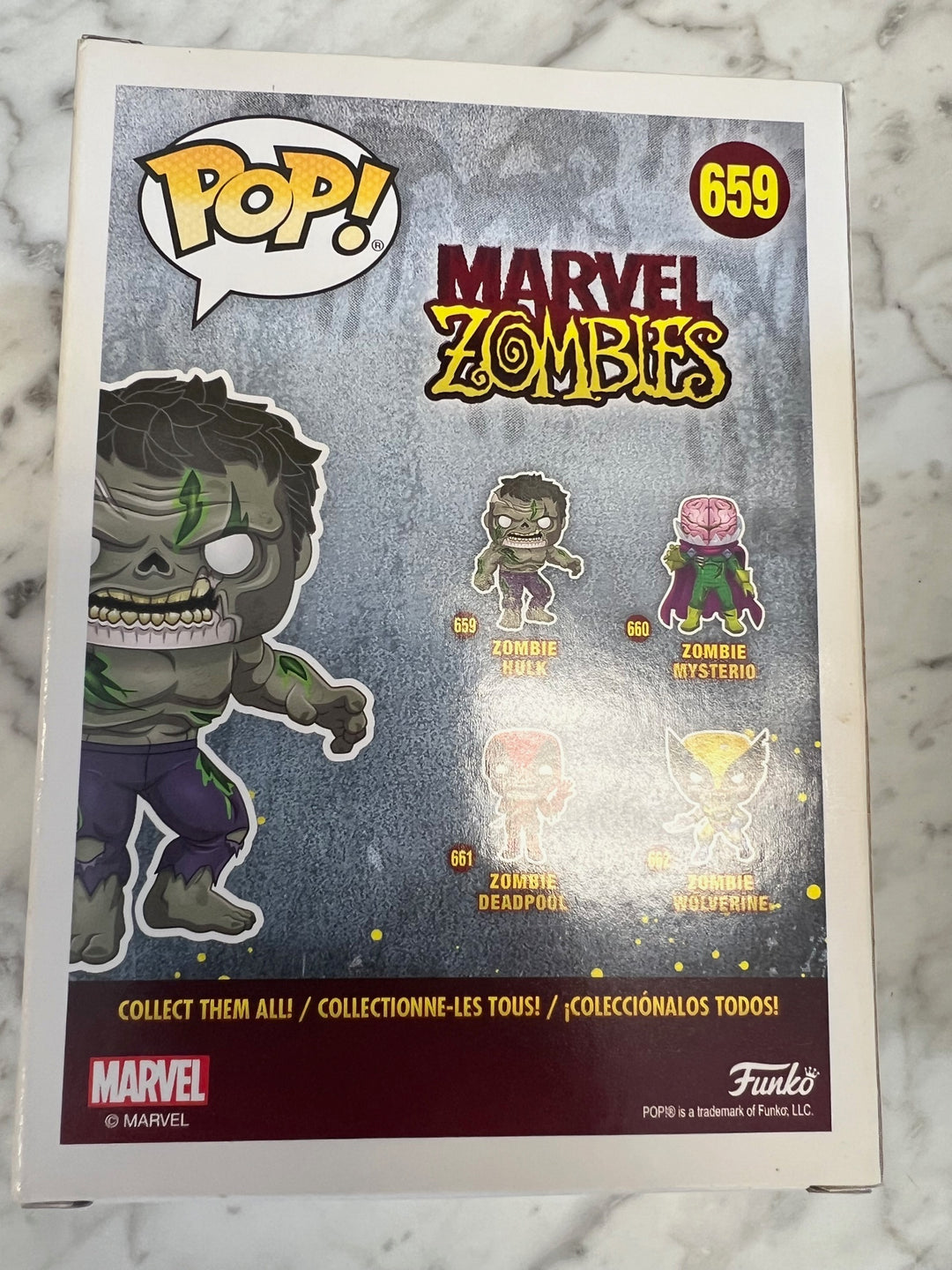 Funko Pop! Zombie Hulk #659 Marvel Zombies   FP72325