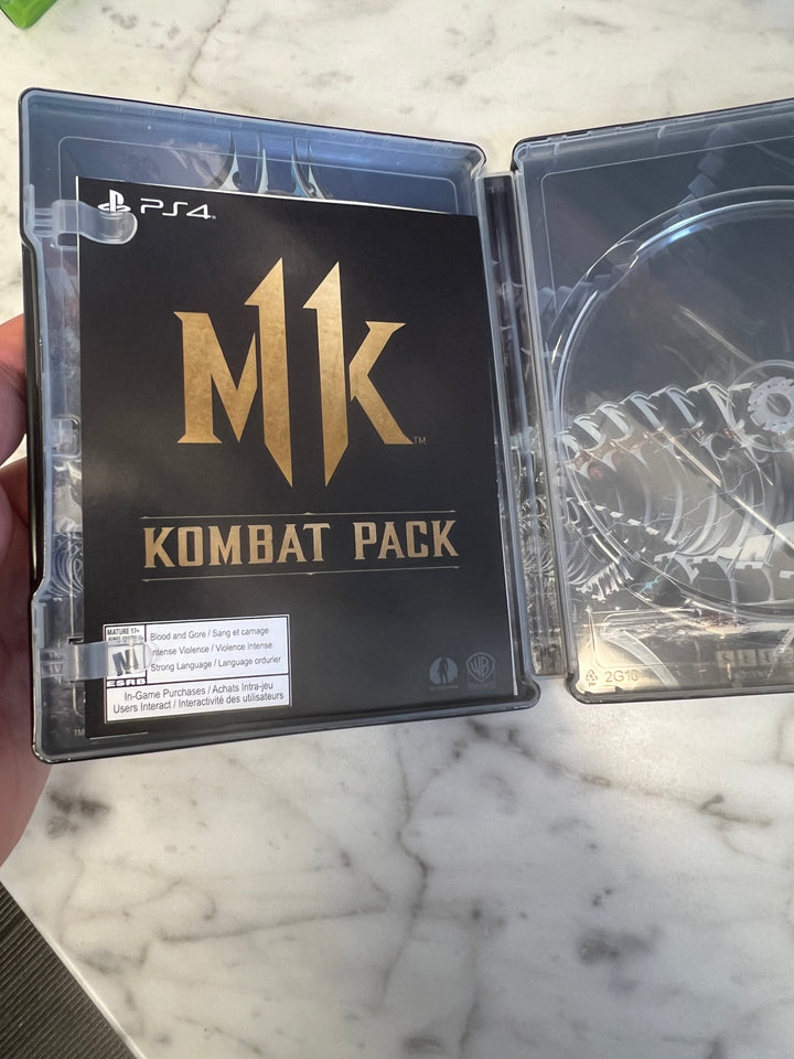 Mortal Kombat 11 Premium Edition Slipcover and steelbook no game PS4 CO71624