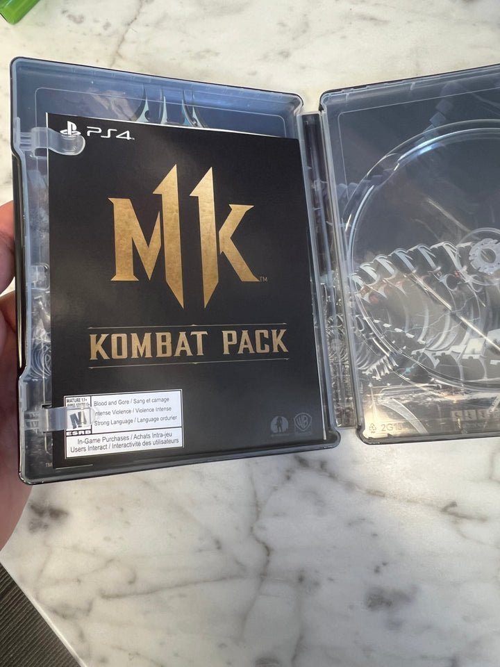 Mortal Kombat 11 Premium Edition Slipcover and steelbook no game PS4 CO71624