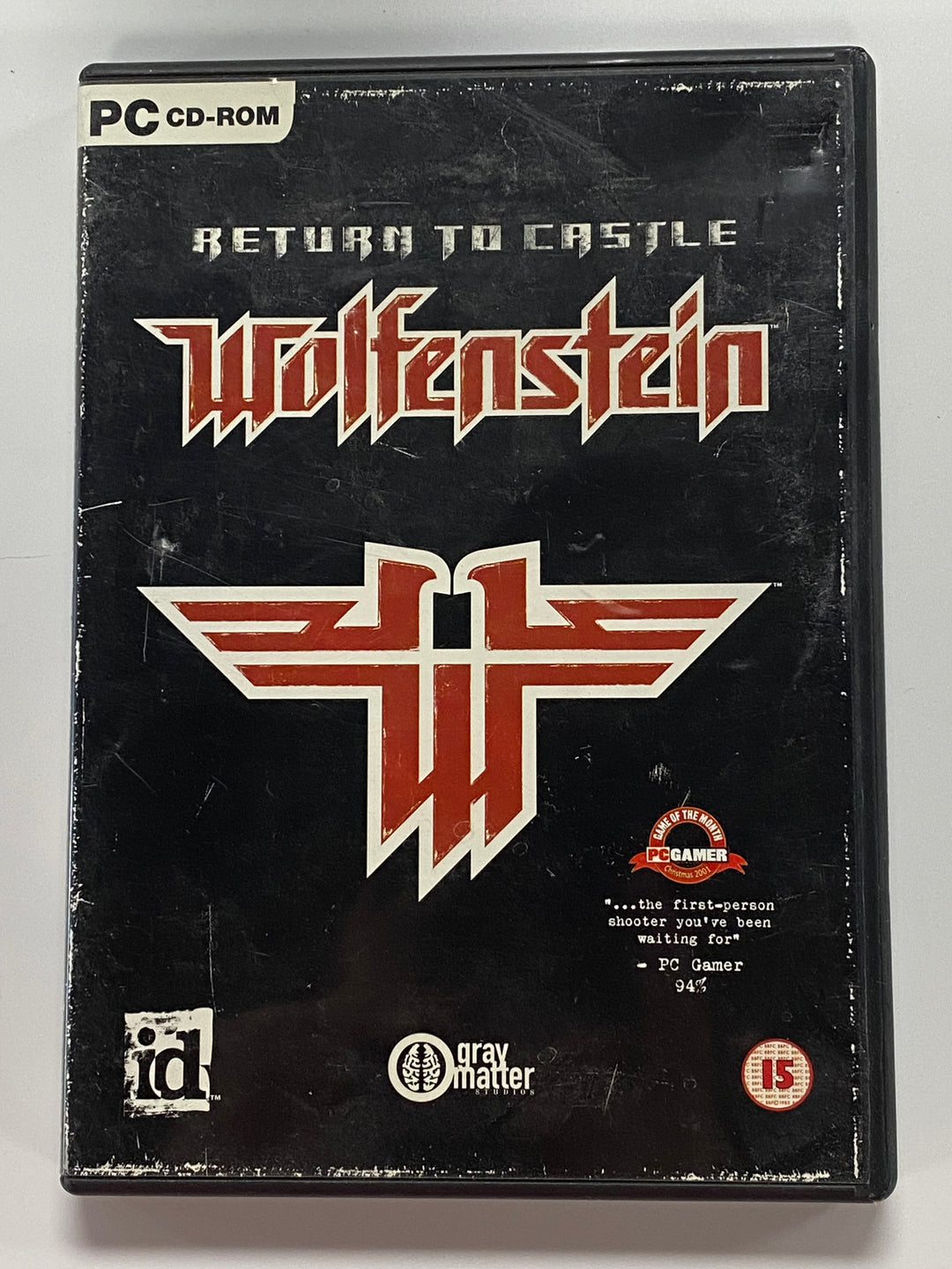 Return to Castle Wolfenstein PC CD ROM PC71626