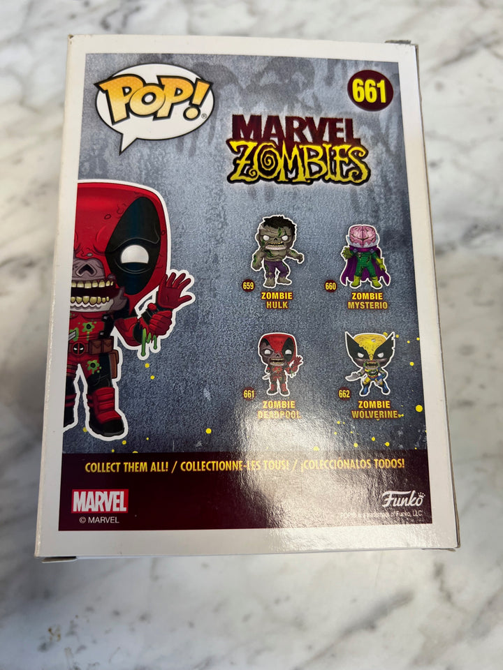 Funko Pop! Zombie Deadpool #661 Marvel Zombies   FP72325