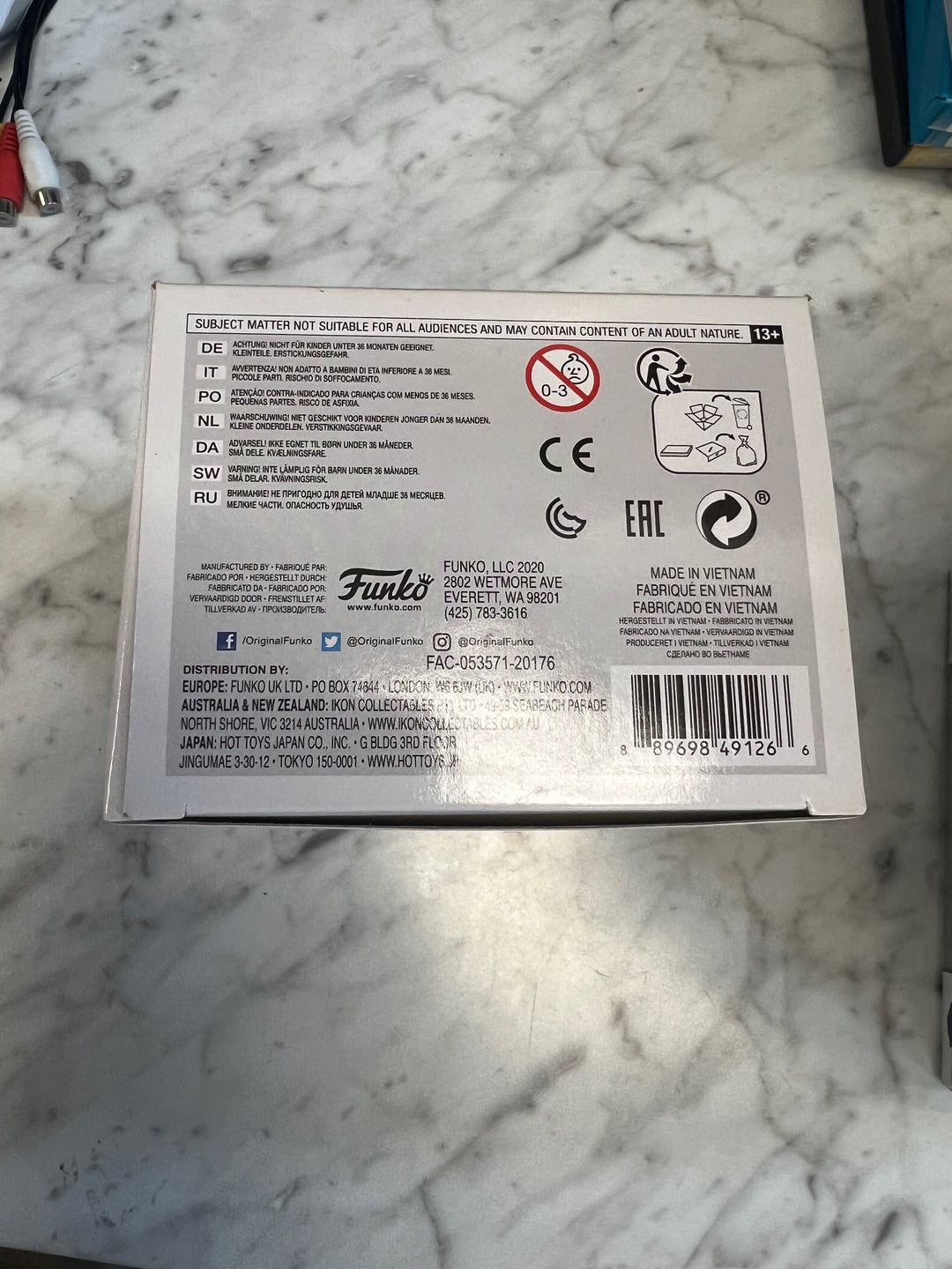 Funko Pop! Zombie Deadpool #661 Marvel Zombies   FP72325