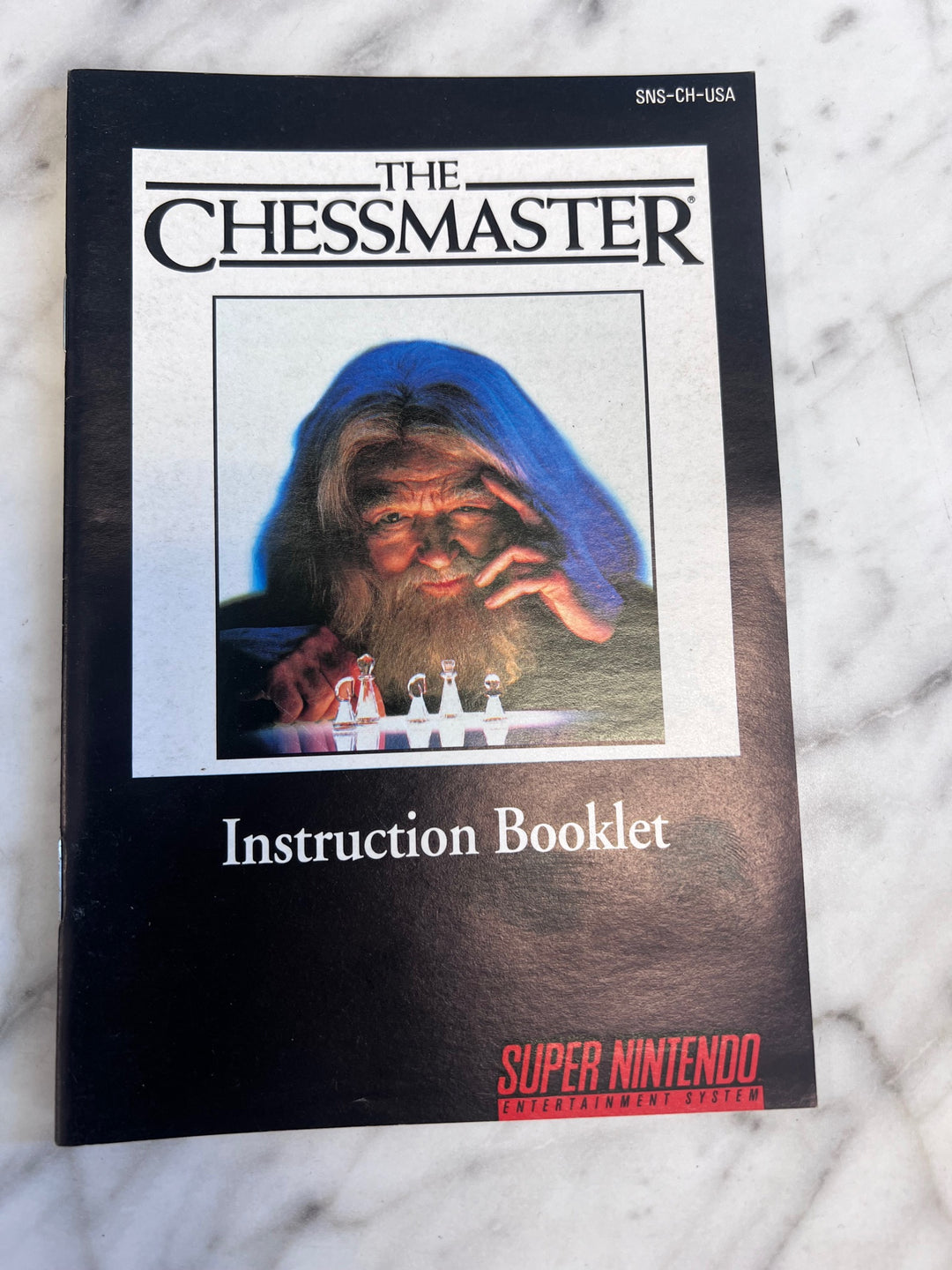 The Chessmaster SNES Super Nintendo MANUAL ONLY MO101625